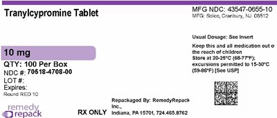Mm1 (Tranylcypromine 10mg 70518 4708 00)